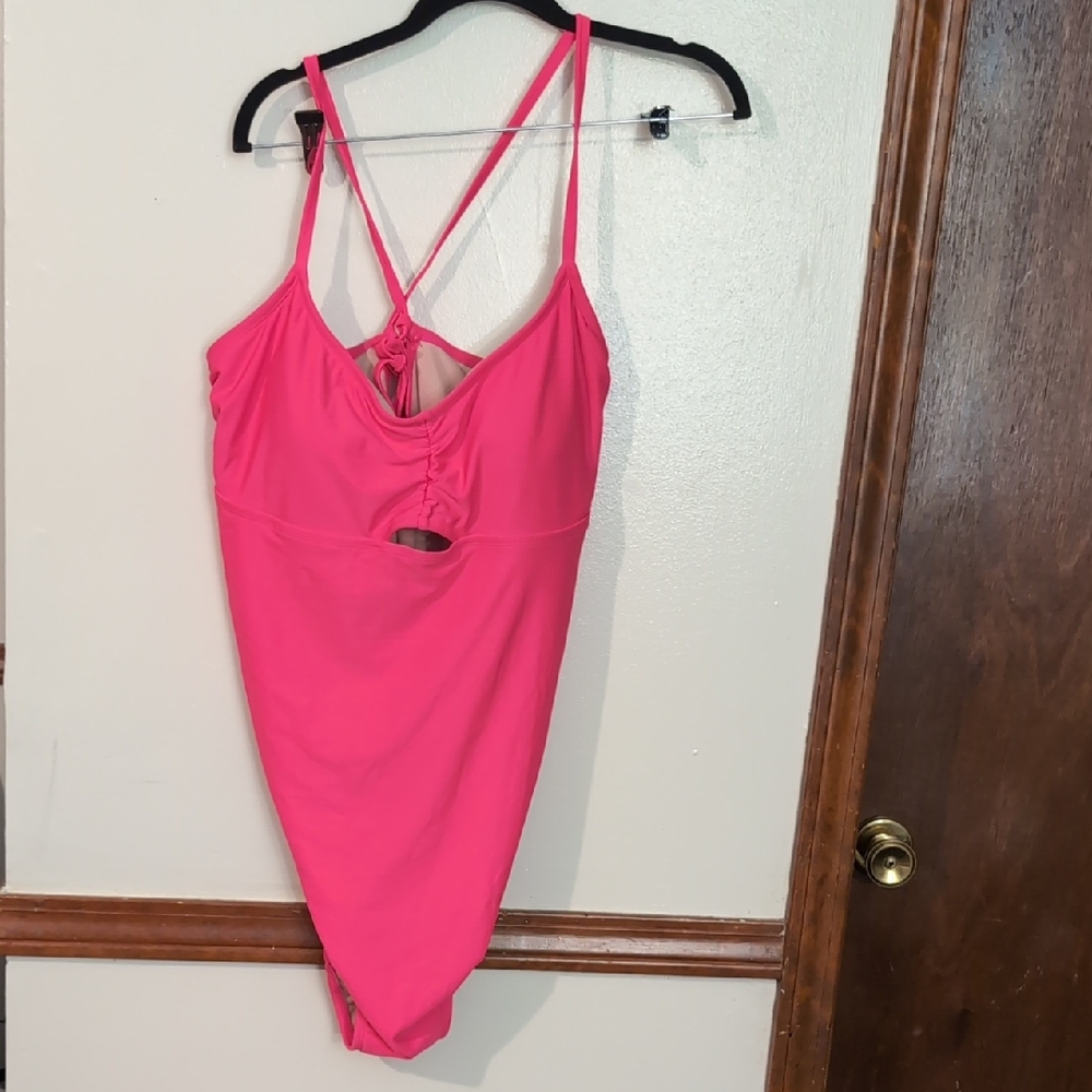 Target Women's Hot Pink One Piece Swimsuit